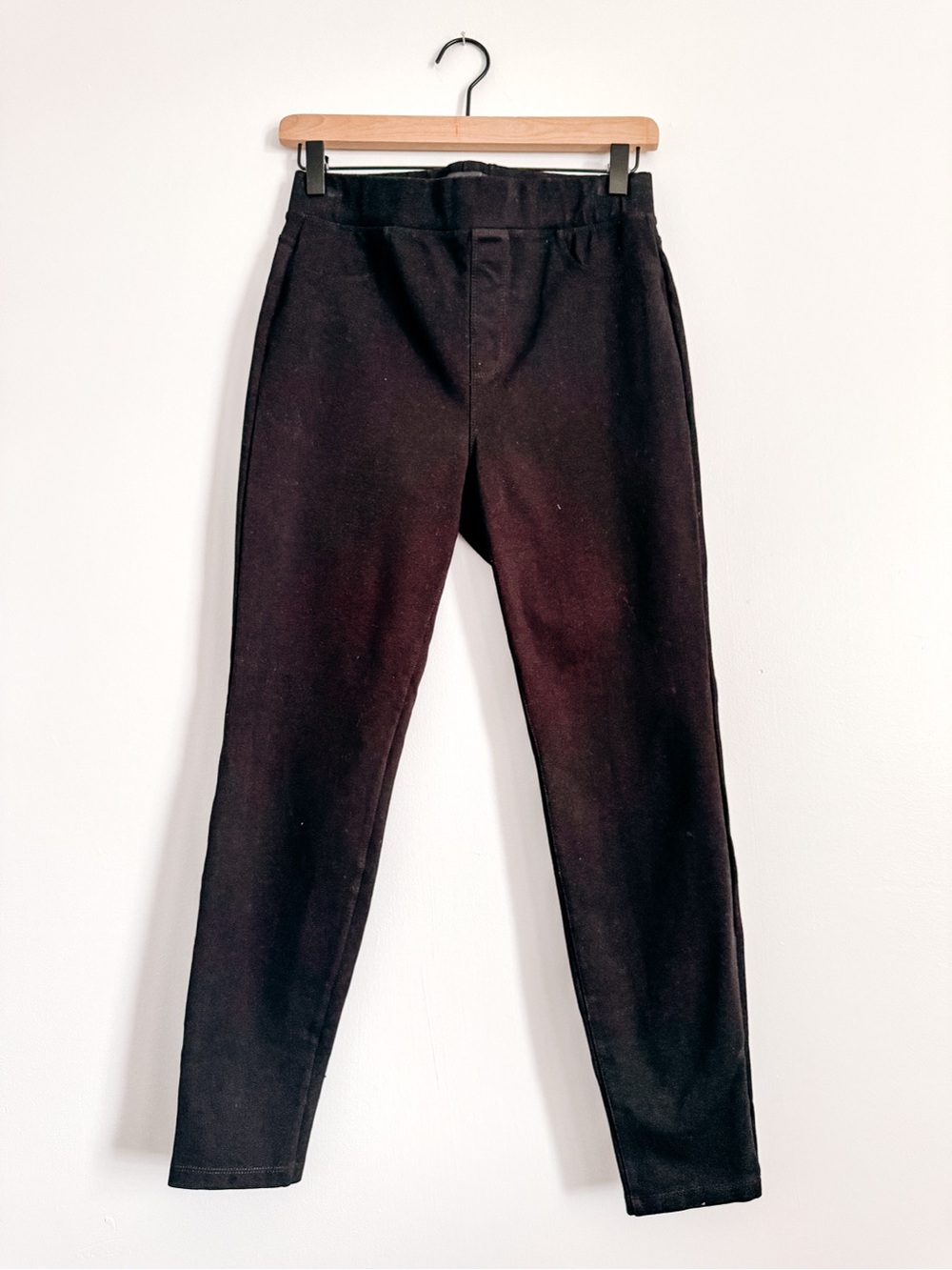 Sanctuary Runway Leggings Ponte Skinny Pull-On Black Size M